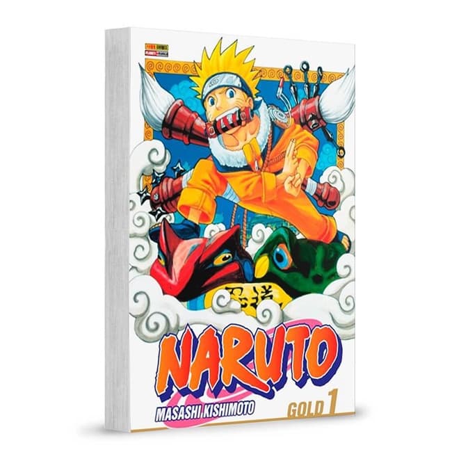 Mangá - Naruto Gold - 01 - Novo/Lacrado
