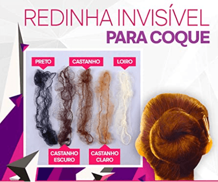 Kit 5 Emb - Redinha Para Coque Invisível C/ 2 Unid