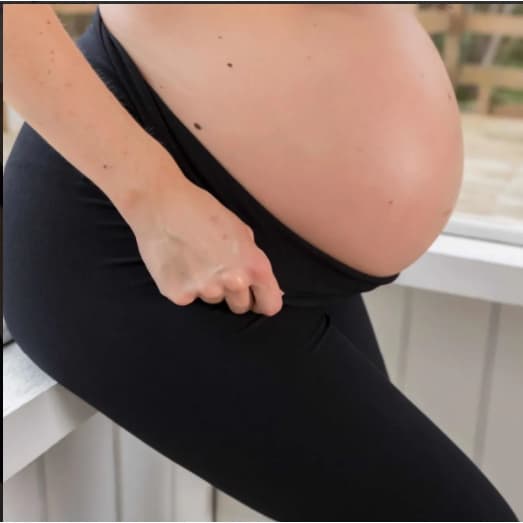 Calça Legging Gestante Maternidade Especial Roupa Grávida