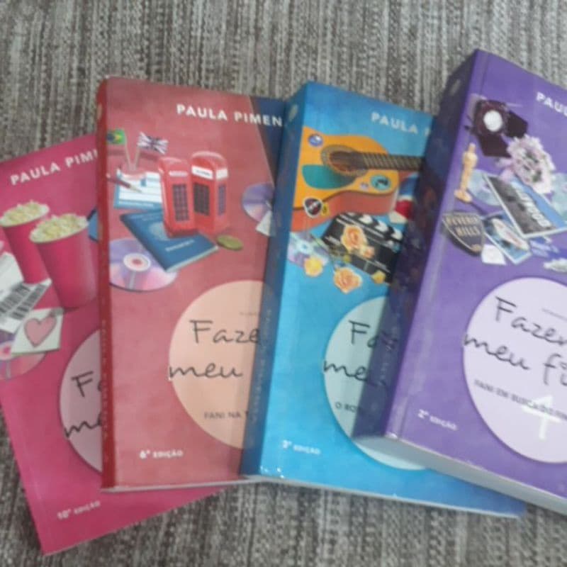 Fazendo meu filme / Minha vida fora de série - 1 - 2 - 3 - 4 -  Paula Pimenta - Bom estado!!