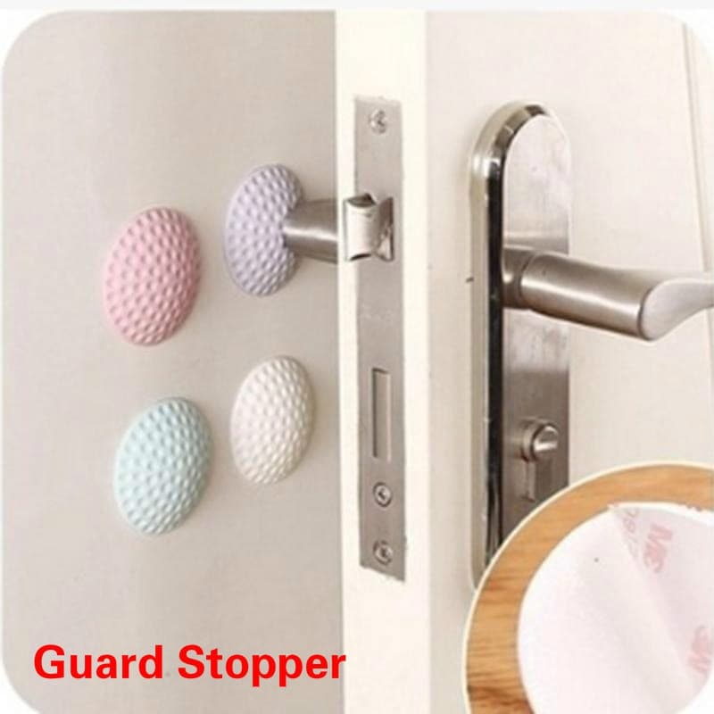 Protetor De Parede De Borracha Para Porta - Eletrodomésticos Protetor de Parede de Borracha Autoadesivo para Maçaneta de