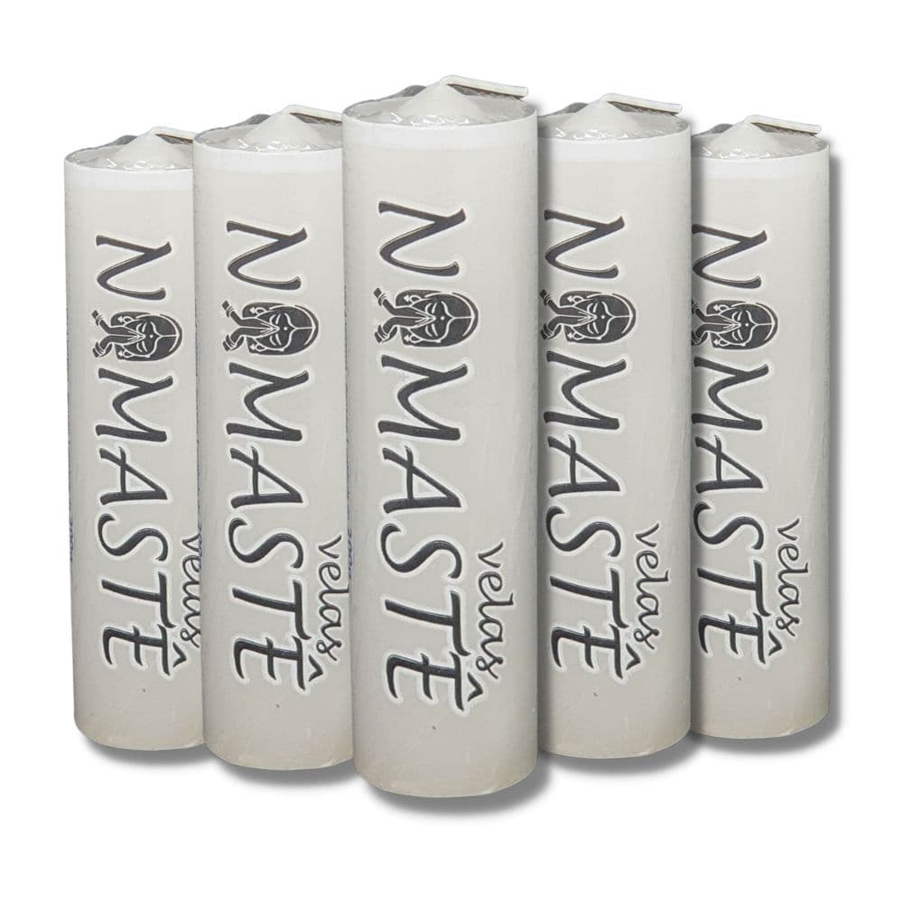 12 Velas Votivas 7 Dias 200 Gramas Branca Parafina Pura