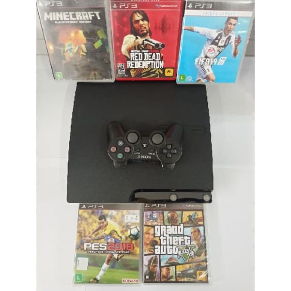 Playstation 3 - Ps3 - Modelo Slim ou super slim