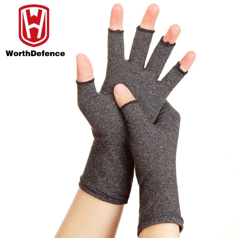 Worthdefence Luvas de compressão para artrite. Apoio ao pulso, alívio da dor nas articulações, mulheres, homens, terapia