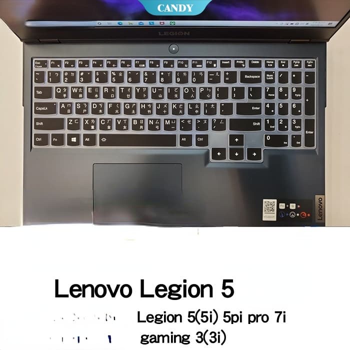 Tampa Do Teclado 15.6 " Laptop Película Protetora De Silicone Para Lenovo Legion 5 pro 5i 5pi 7i 7 Gaming 3i (Pode)