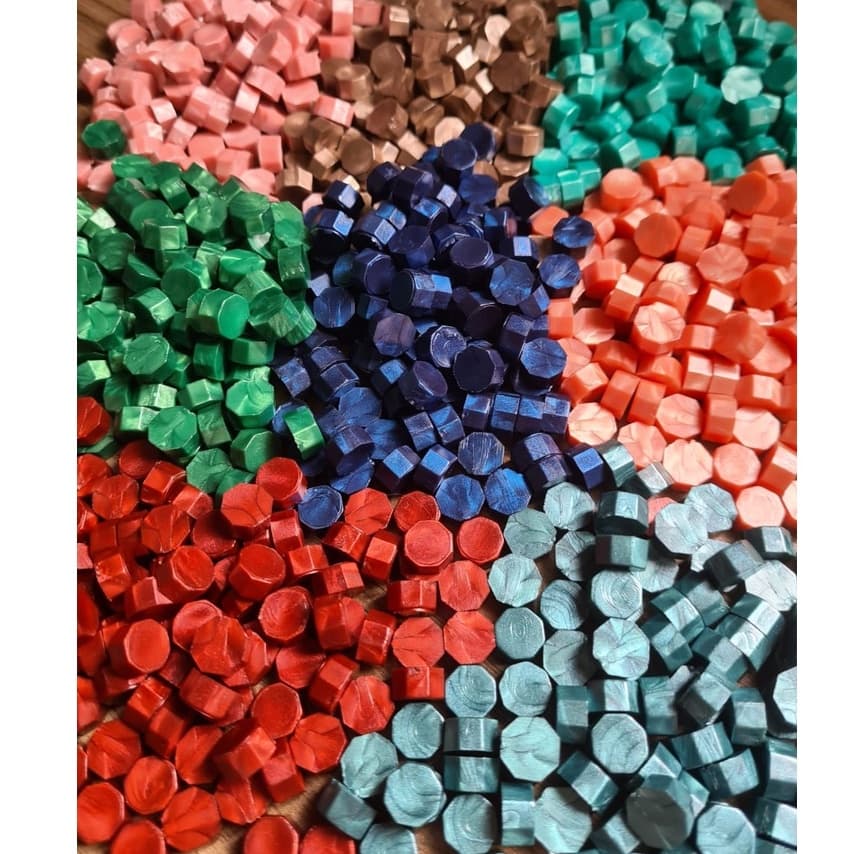 Cera para lacre Pacote com 50 unidades - Para Sinetes, cartas carimbo Vintage  Lacre de cera