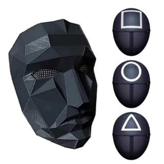 Máscara ROUND 6 Batatinha Frita 123