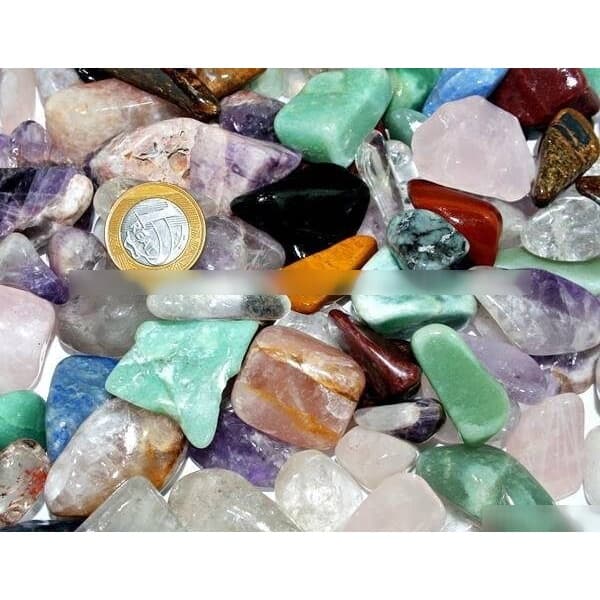 1 kg Cascalho Misto Polido G Pedras de 35 a 50 mm Classe B