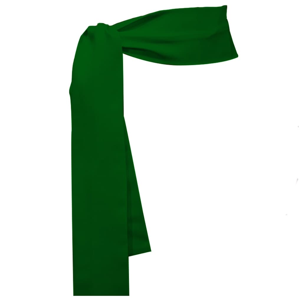 Faixa para beca de formatura tradicional verde