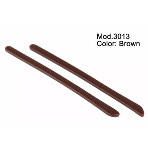 par de ponteira silicone grande para haste de óculos