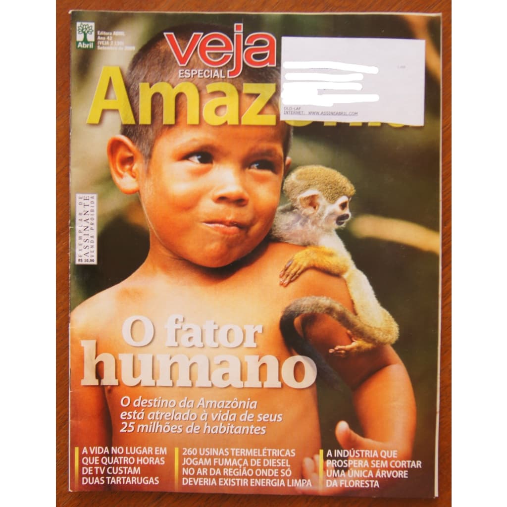 Revista Veja Edição Especial Amazônia Setembro 2009