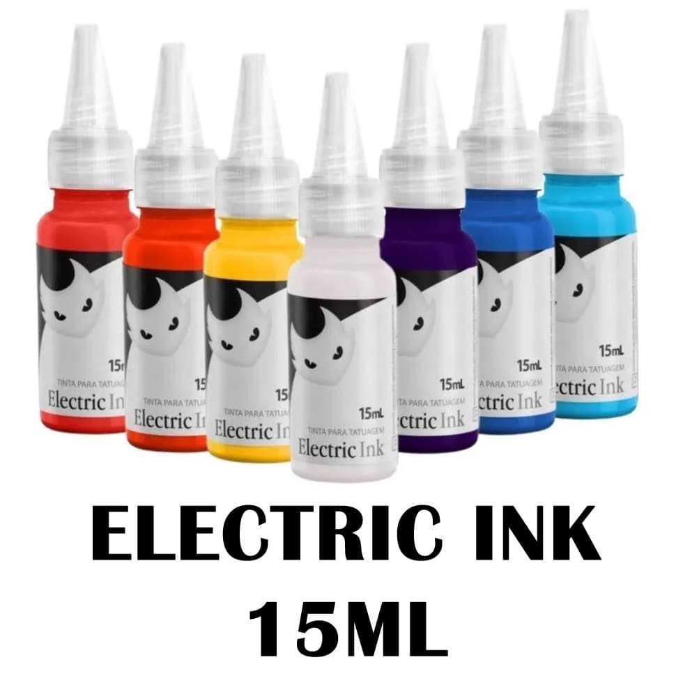 Tinta Tatuagem Electric Ink Tattoo 15ml Promoção em Oferta OFERTA RELÂMPAGO