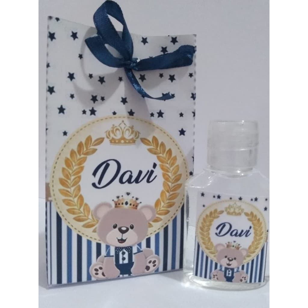 lembrancinhas maternidade álcool gel 15 unidades