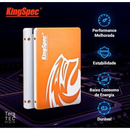 SSD Kingspec 120gb 128gb 240gb 256gb SATA 3 NOVO + Brinde - Pronta Entrega