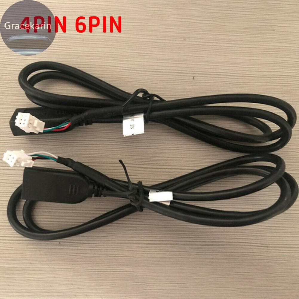 Adaptador De Cabo De Extensão USB Com Conector De 4 Pinos E 6 Para Rádio De Carro Android Estéreo