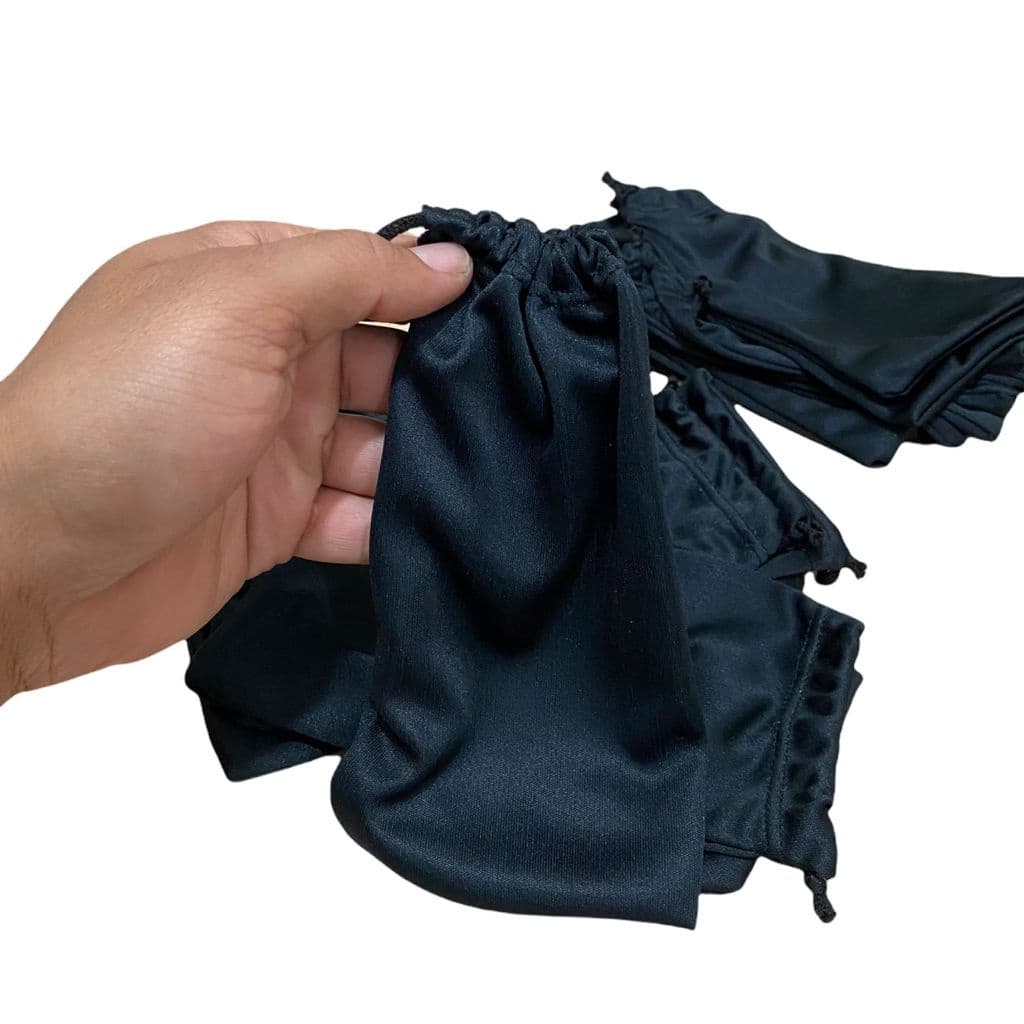 Kit 5 ou 10 Saquinhos Case Estojo Óculos Sol Grau Etc Resistente