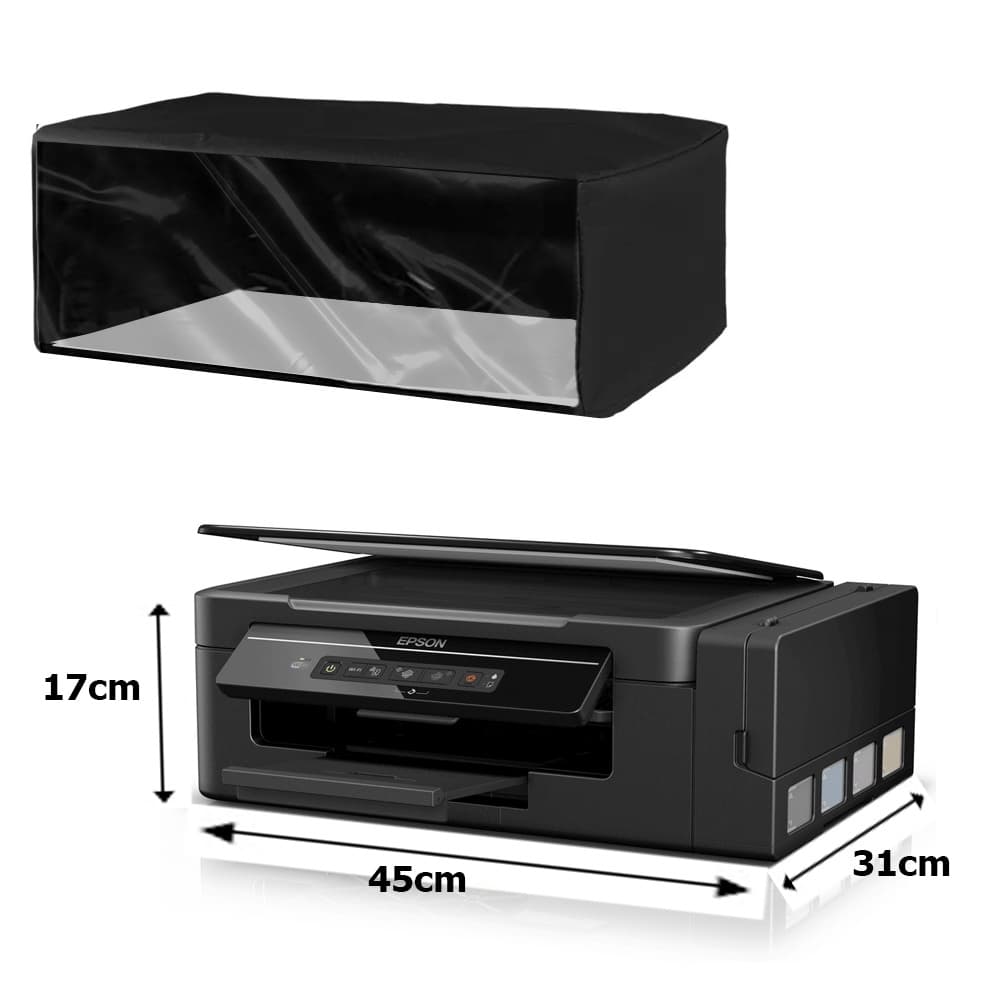 Capa de Impressora Epso L395 L396 com Frente Transparente Uv