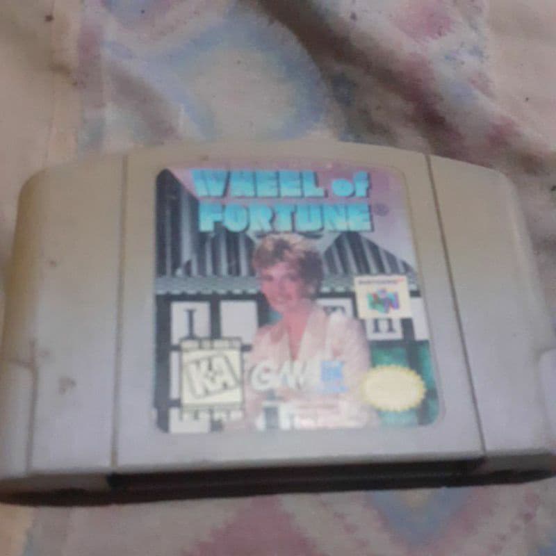 Cartucho de Nintendo 64 Wheel of fortune original