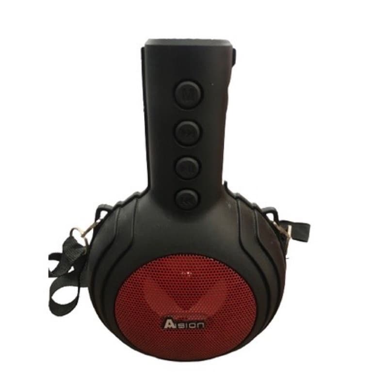 Caixa de Som Bluetooth Garrafa 5w C/ FM C/Alça para Carregar