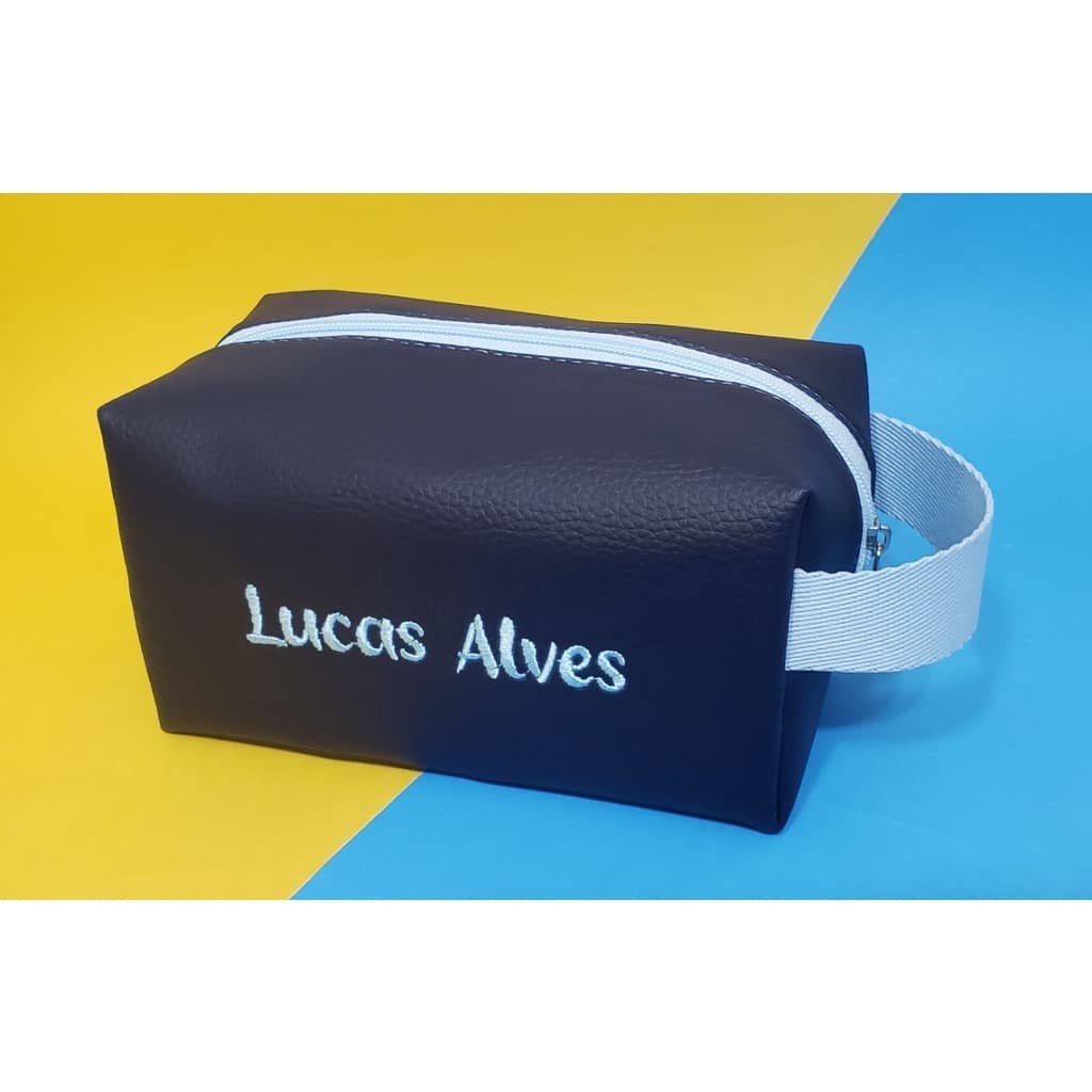 Nécessaire Organizadora Bolsa de Mão Personalizada / Viagem / Masculina e Feminina - TAMANHO: M - SO NOME