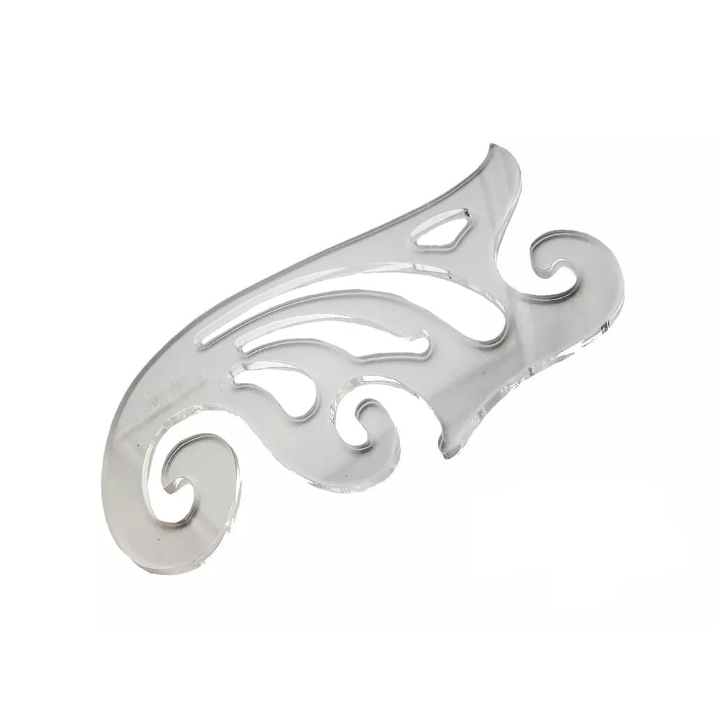 Curva Francesa Pequena 1105 em Acrilico para Desenho Costura Modelista