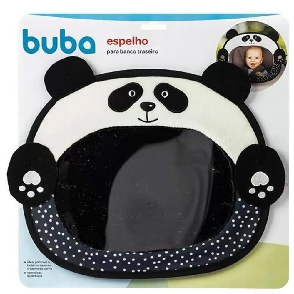 Espelho Retrovisor Para Banco Traseiro Panda Buba Novo Original
