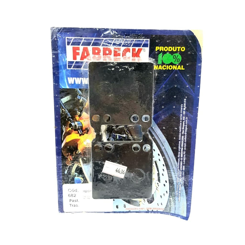 Pastilha De Freio Traseira Cb750 F 1975/1978