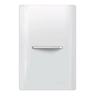 Interruptor 1 Tecla Simples Horizontal Dicompel Novara Toda Branca TW