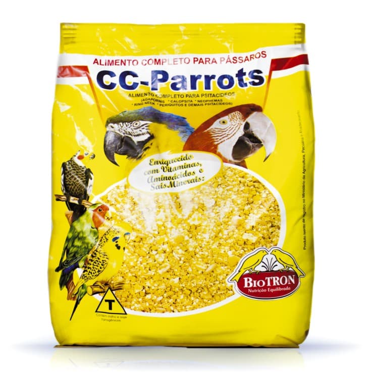 Farinhada Para Calopsitas Cc Parrots - 1 Kg - Envio Imediato