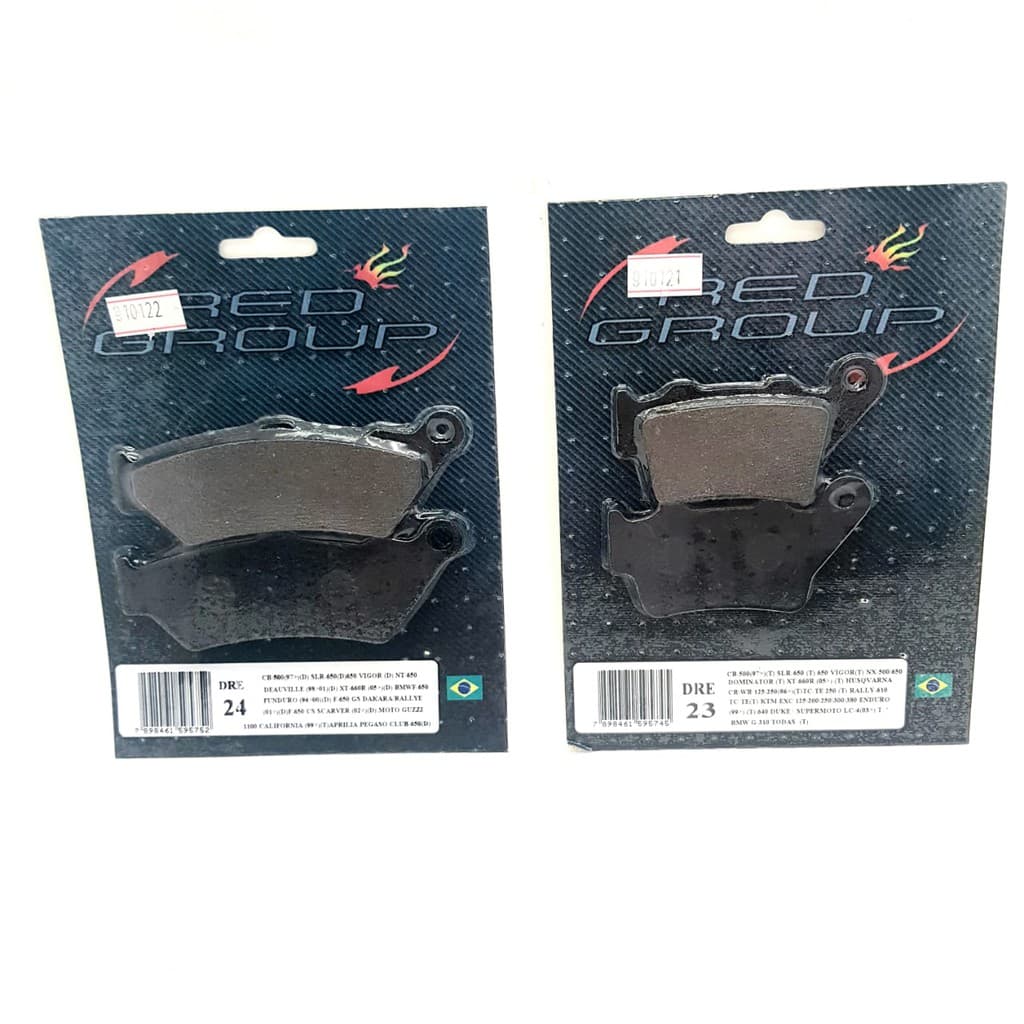Pastilha Freio Dianteira + Pastilha Freio Traseira Cb500