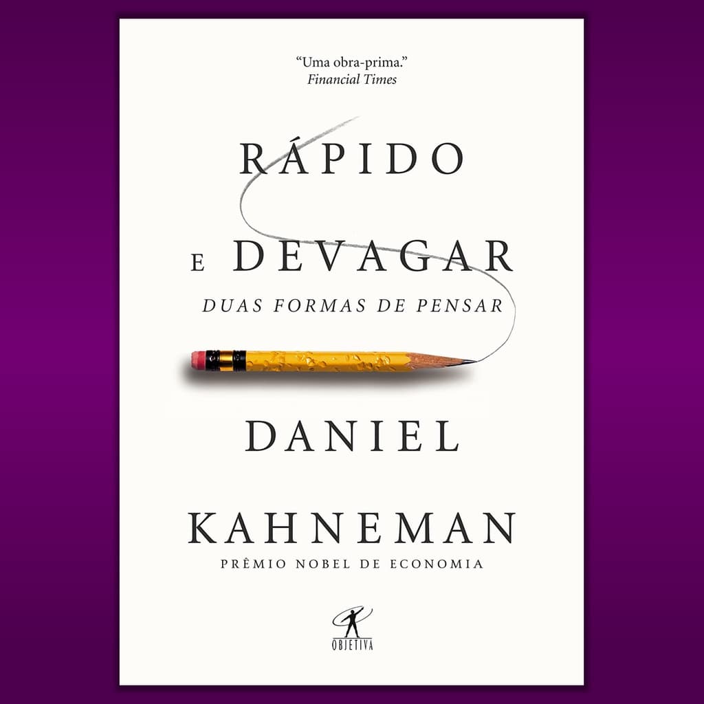 Livro - Rápido e Devagar - Daniel Kahneman (Novo e Lacrado)