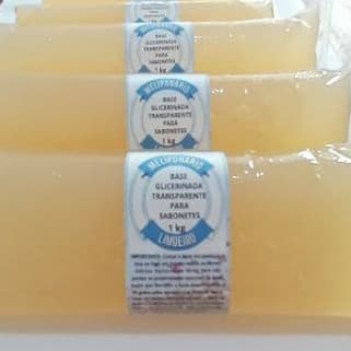 5 BASE GLICERINADA TRANSPARENTE artesanal para sabonetes