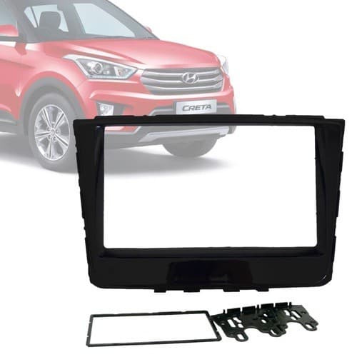 Moldura Hyundai Creta Black Piano 2d In 2017 Em Diante