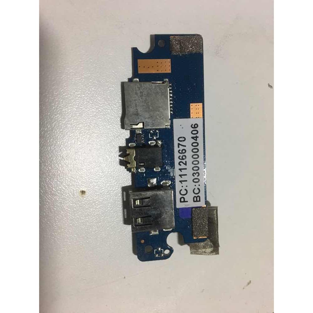 Placa Áudio Usb Cartão Sd Positivo Q232a 15-n1401 Usb