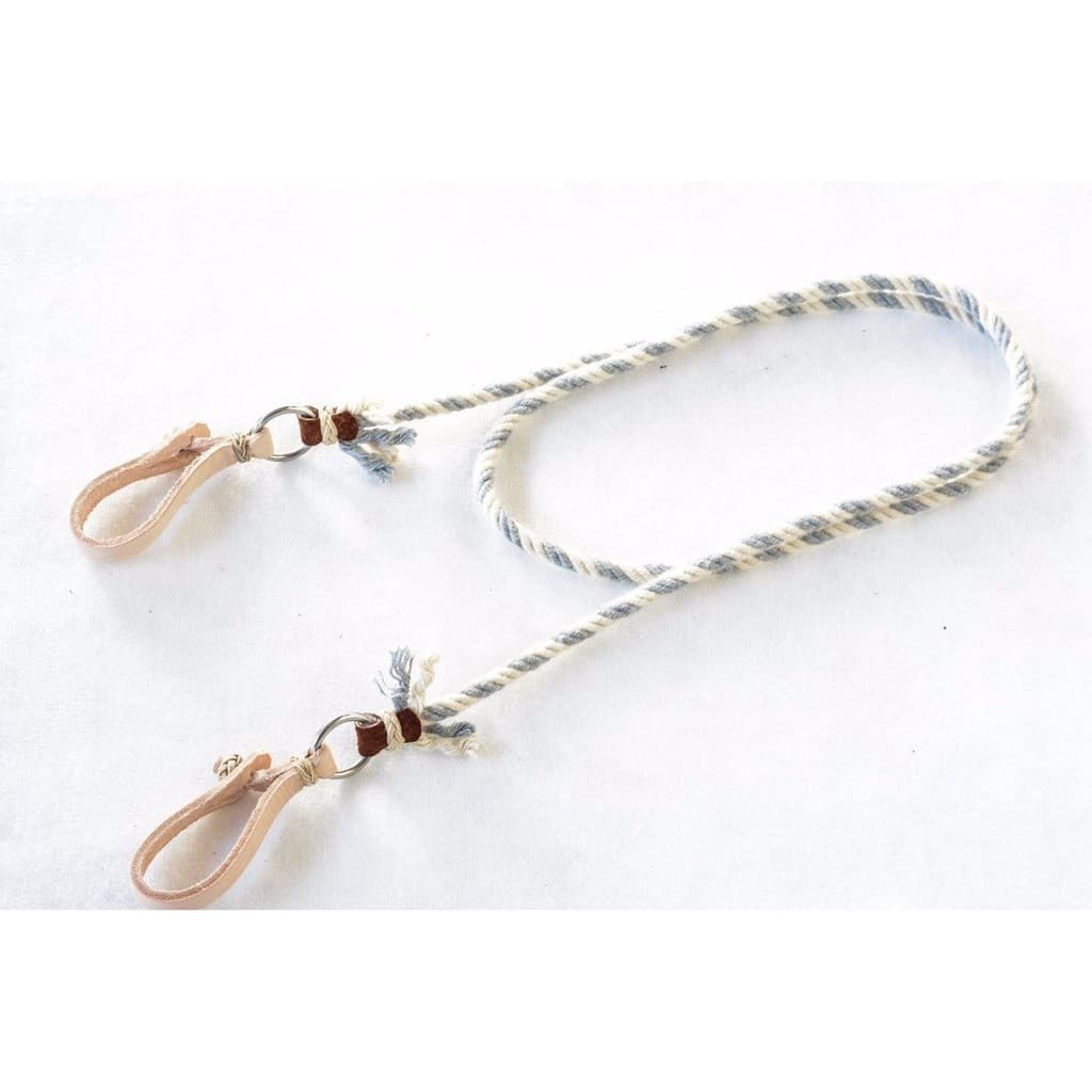 Rédeas De Lã Fina C/ Biqueira Couro Cavalo Crioulo Laço