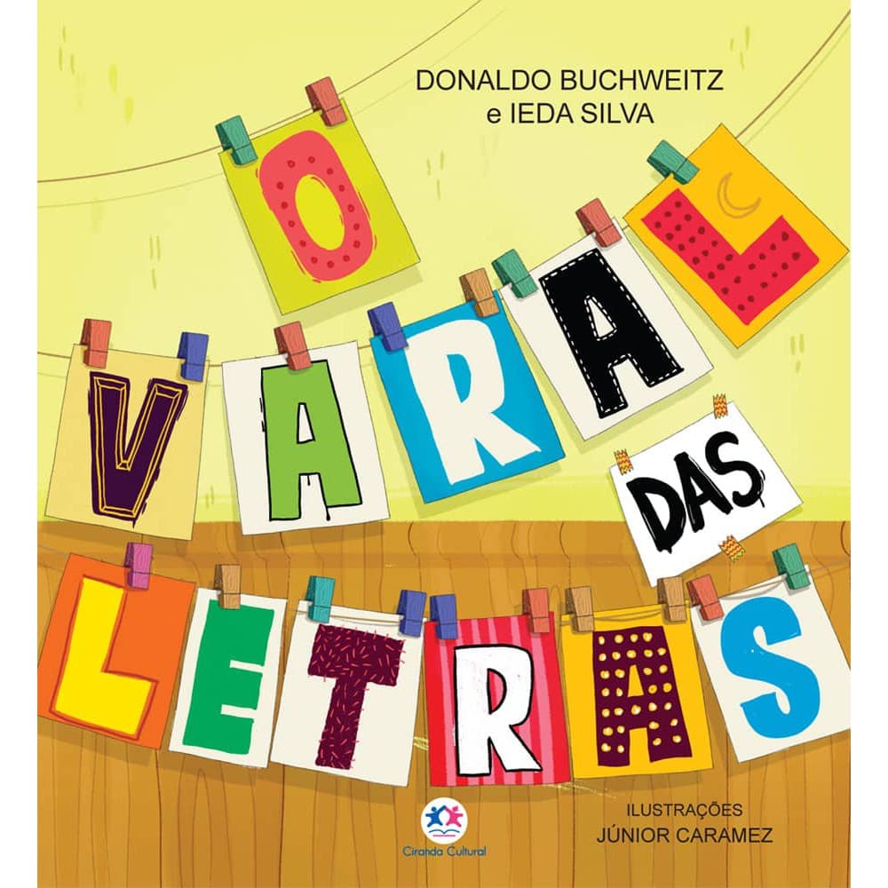 Livro Infantil- O varal das letras Ciranda Cultural