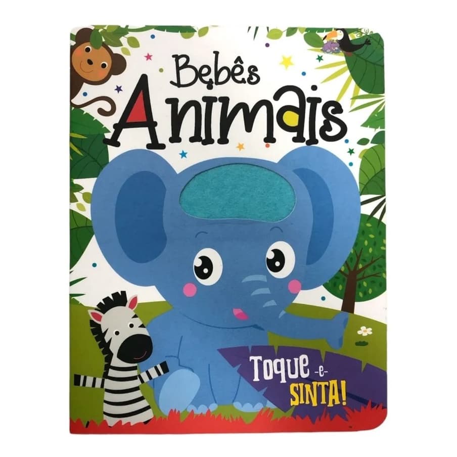 Toque e Sinta - Pé da Letra - Bebês Animais
