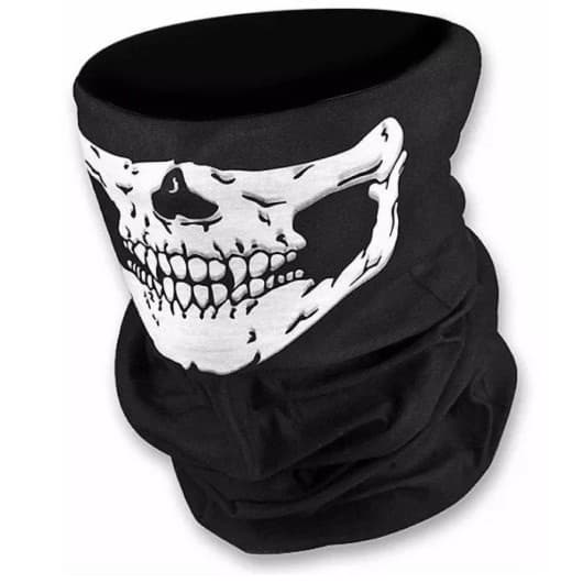 Balaclava Caveira Gorro Bandana Touca Ninja Mascara Caveira