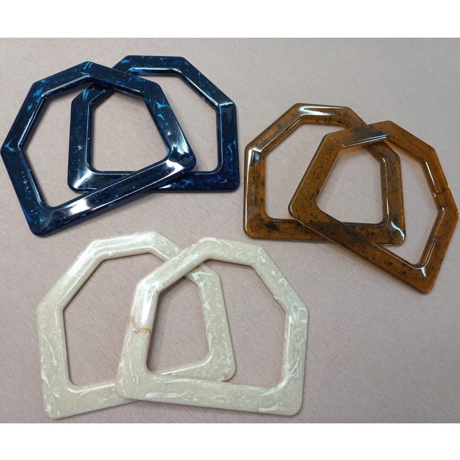 Alça P/Bolsa REF 7652 13,4cm X 11,8cm Par