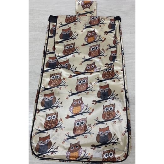 (Rfe:P05-A)Bolsa de Tecido impermeável estampada para carrinho de compra feira