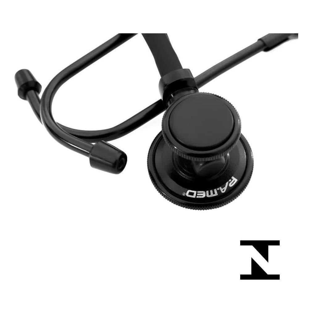 Estetoscópio Black Total Rappaport P.a. Med Adulto E Infatil