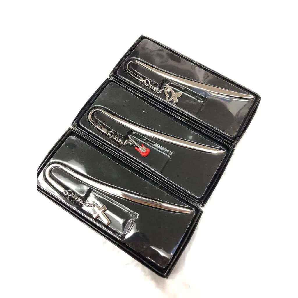 Marcador De Página Criativo De Metal Com Pingente