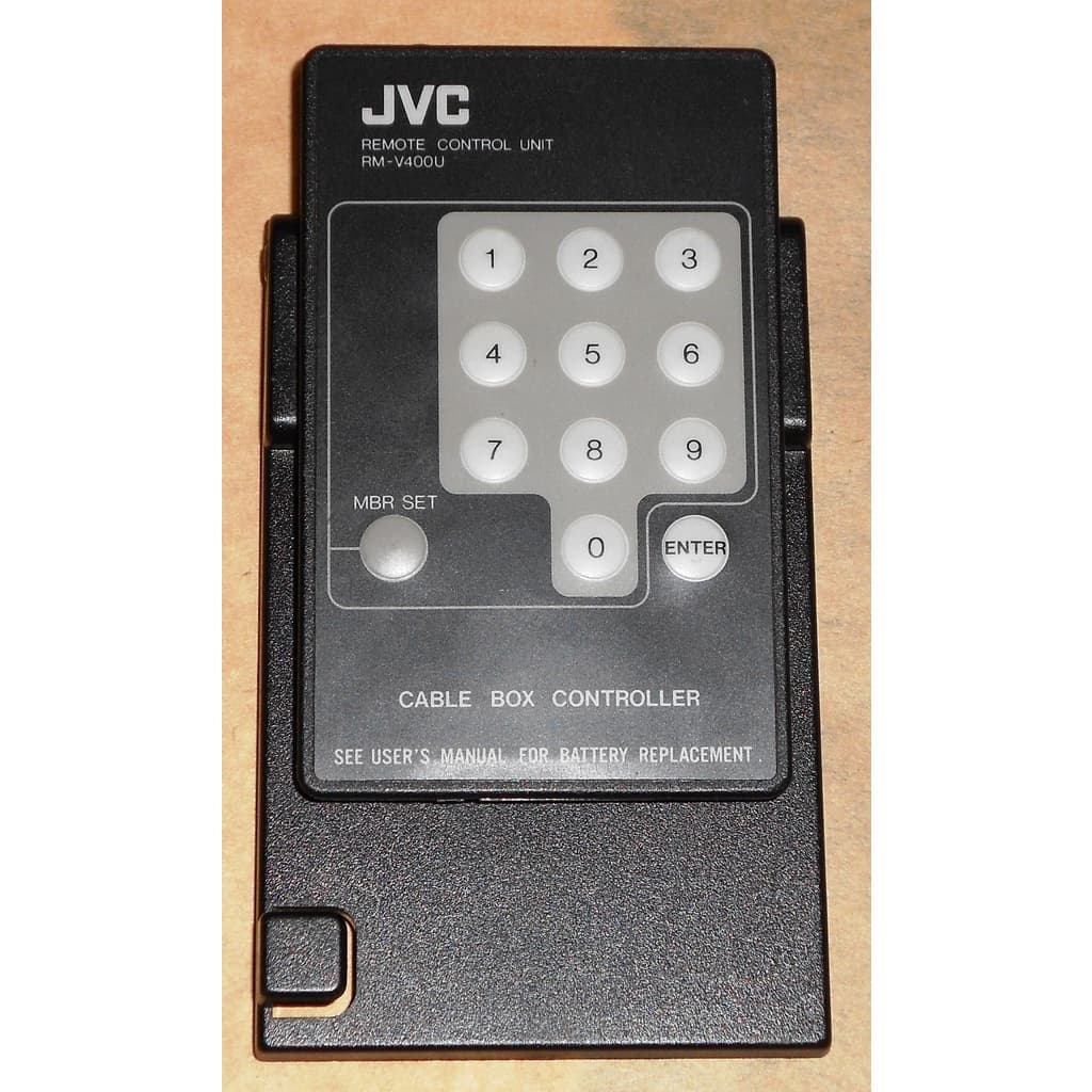 Controle Remoto Filmadora Jvc Rm-v400u Cable Box Original + Bateria