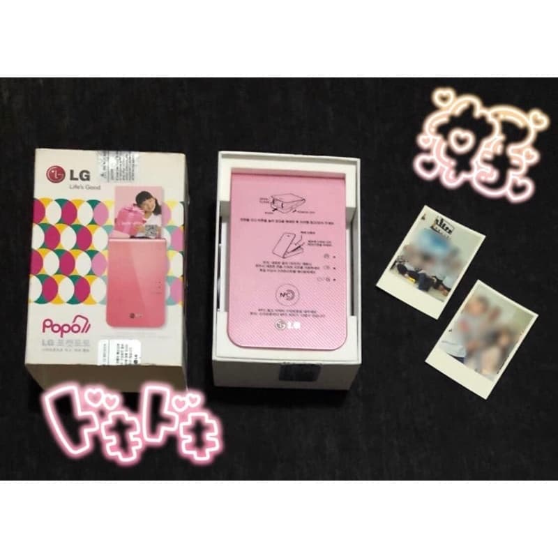 Mini-Impressora de Fotos LG Popo Pocket Photo Printer LG 포켓포토 Coreana Rara!