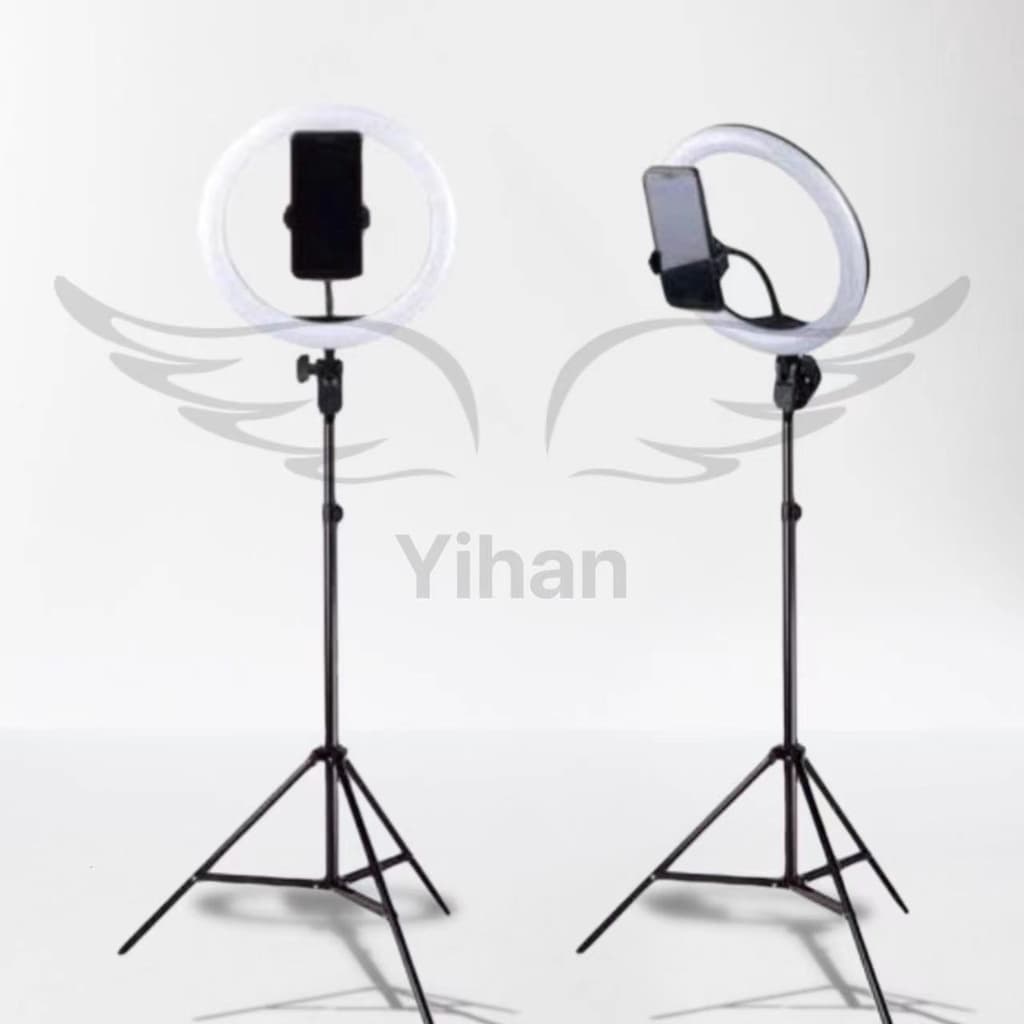 Ring light10 polegadas , iluminação para selfies, circular, luz regulável com trepe 2.1M