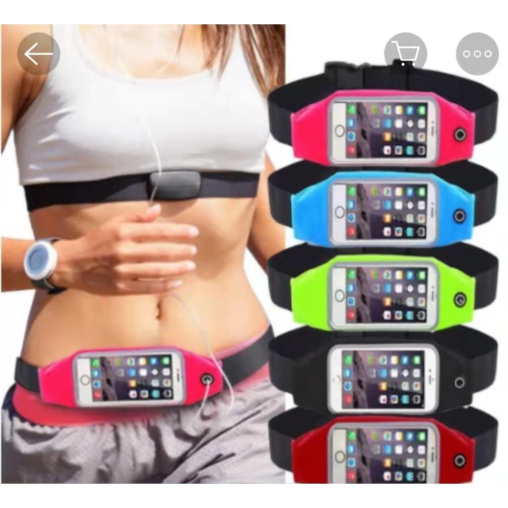 Pochete Esportiva Multiuso À Prova D’Água com Bolsos para Celular / Ar Livre Invisível Esportivo Para Telefone Celular