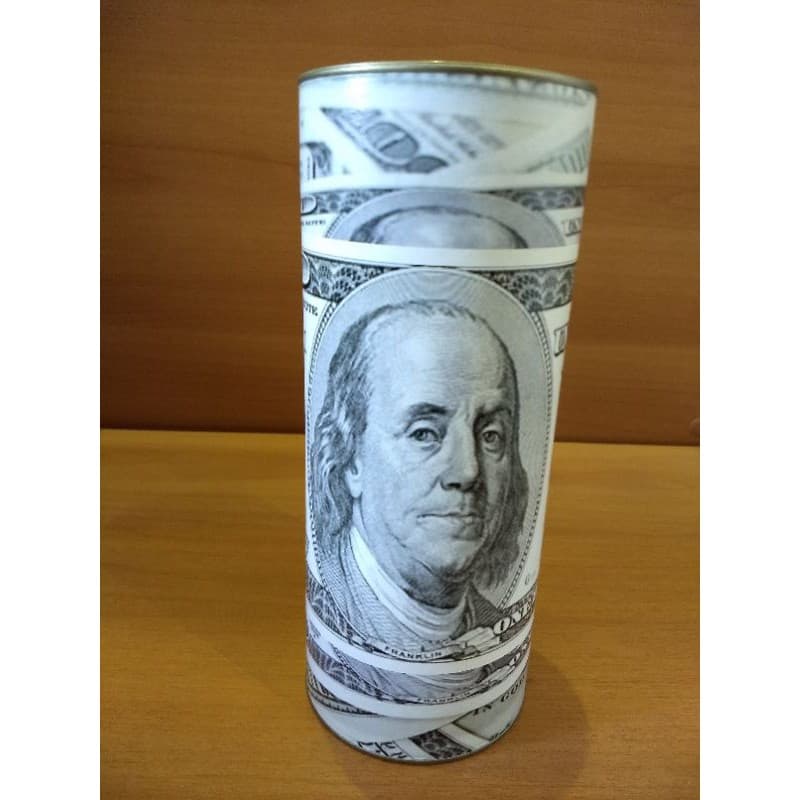 cofre estampa de dólar