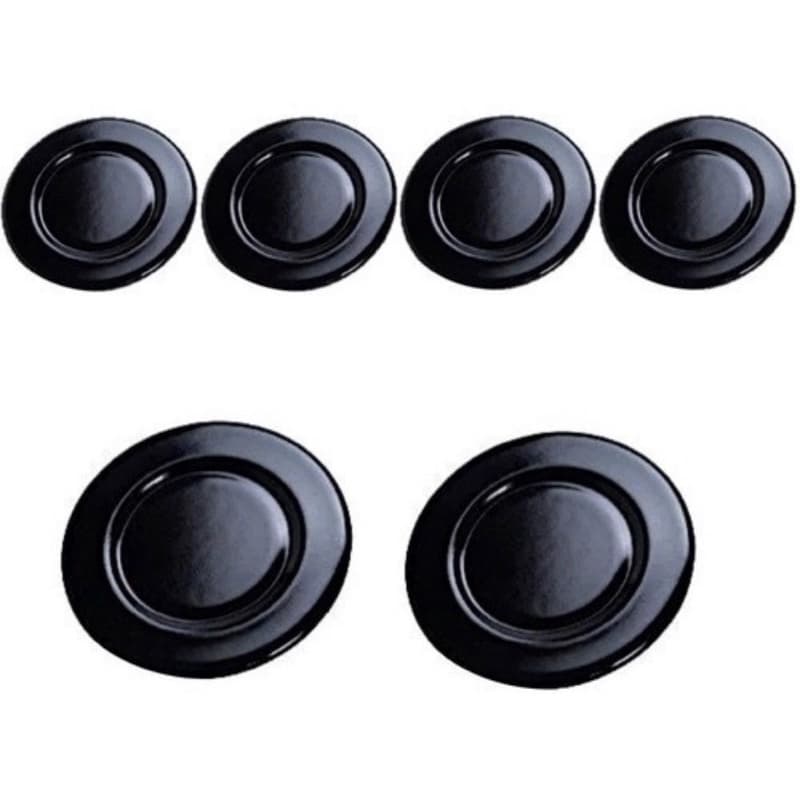 Kit Com 6 Espalhadores Tampinha Queimador do Fogão Brastemp