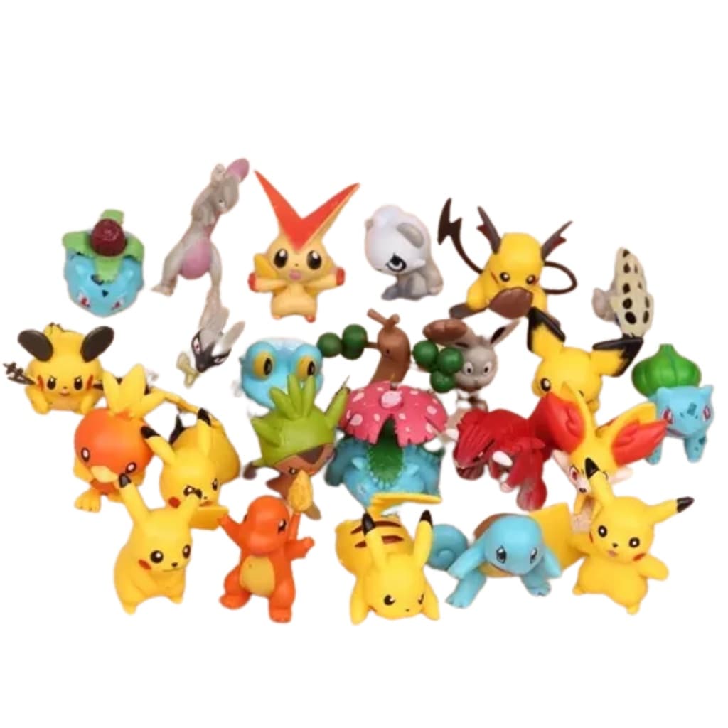 Kit de Miniaturas Pokémon Sortidos Sem Repetições
