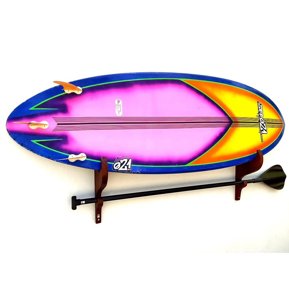 Suporte Madeira Prancha Stand Up Paddle Surf Remo Pf. Inox